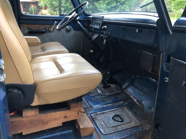 1955 Black Ford F-350 Standard Cab Pickup