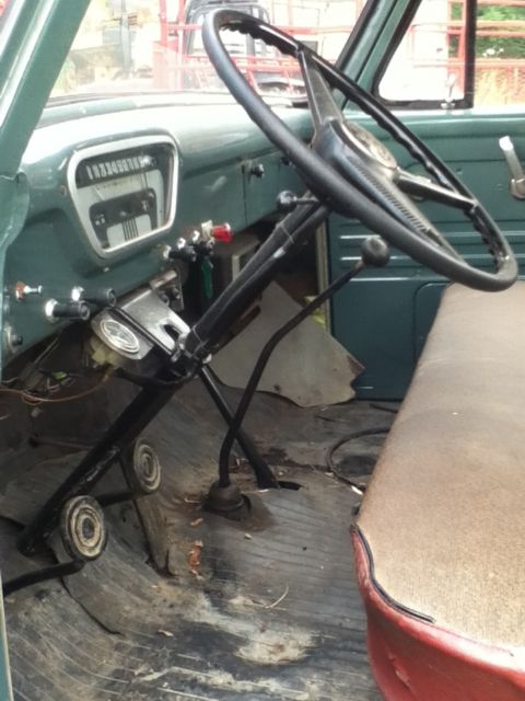 1955 Black Ford F-350 Standard Cab Pickup