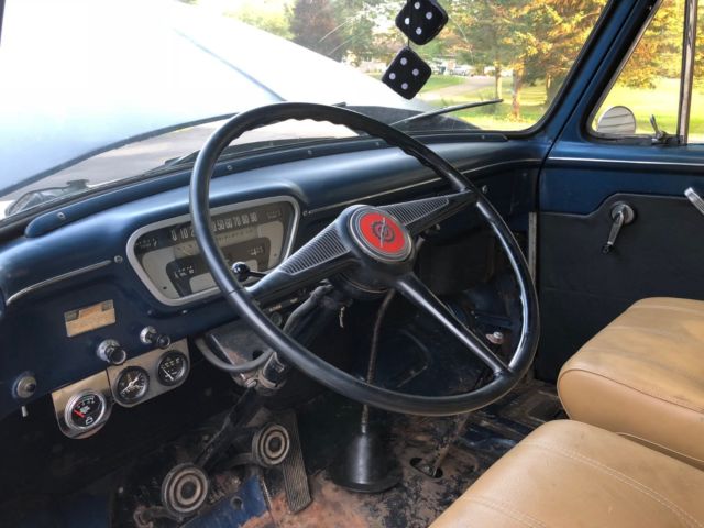 1955 Black Ford F-350 Standard Cab Pickup
