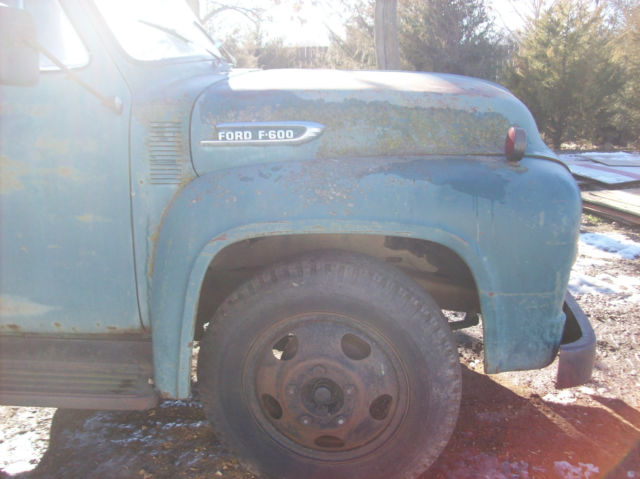 1954 Green Ford F-100 Standard Cab Pickup