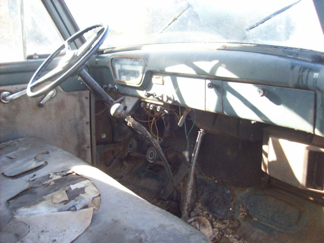 1954 Green Ford F-100 Standard Cab Pickup