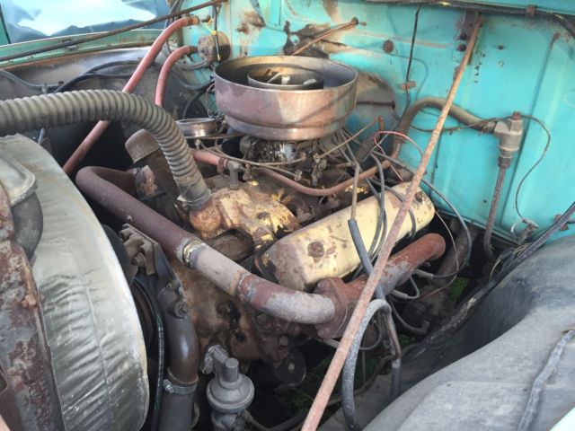 1955 Yellow Ford F-100 Cab & Chassis