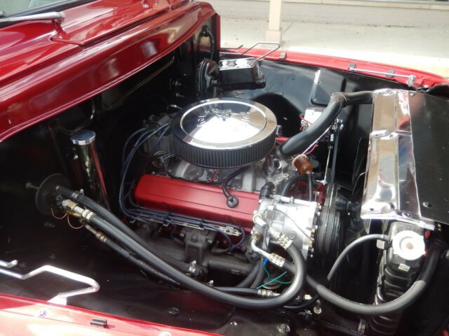 1955 Red Ford F-100 Standard Cab Pickup