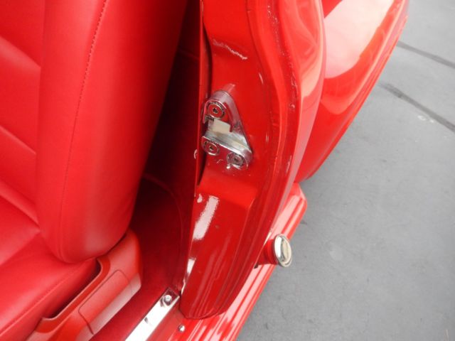 1955 Corvette red Ford F-100 Standard Cab Pickup