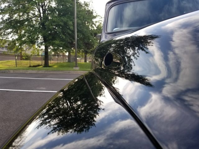 1955 Black Ford F-100 Standard Cab Pickup