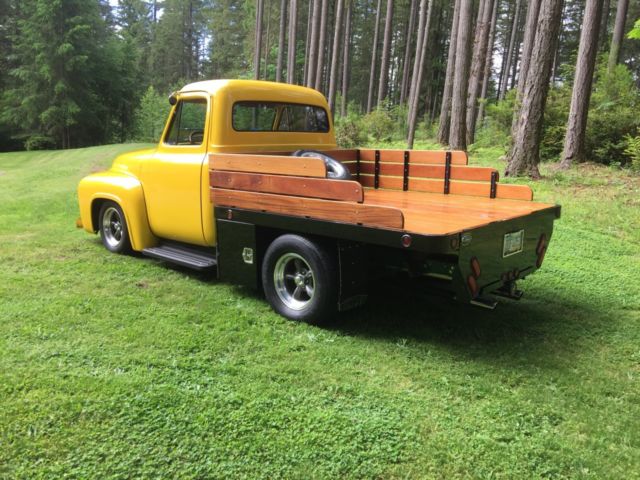 1955 John Deere Yellow Ford F-100 Pickup