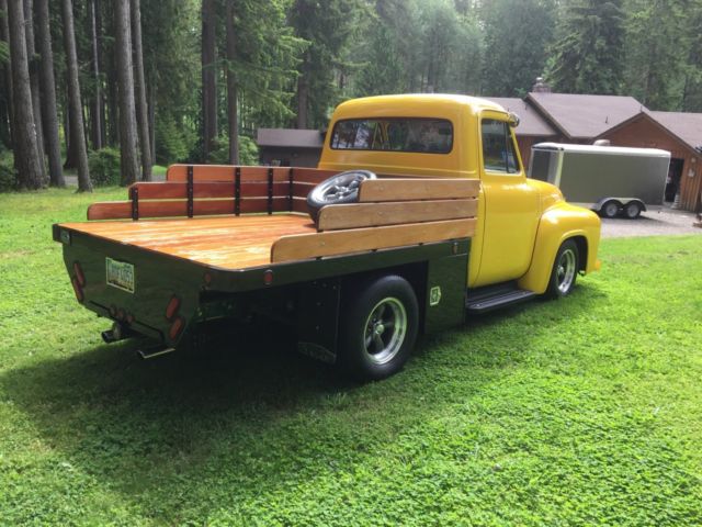 1955 John Deere Yellow Ford F-100 Pickup
