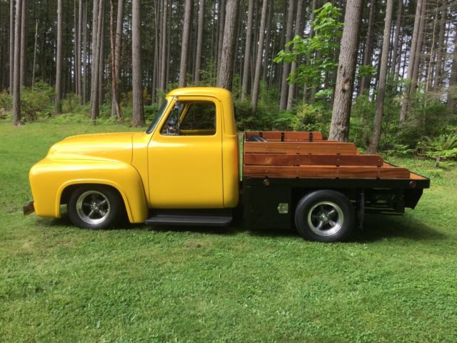 1955 John Deere Yellow Ford F-100 Pickup