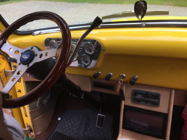 1955 John Deere Yellow Ford F-100 Pickup