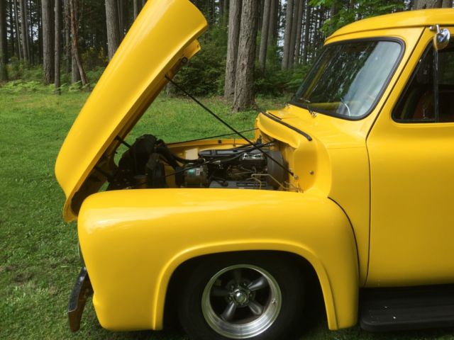 1955 John Deere Yellow Ford F-100 Pickup