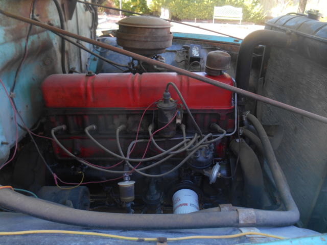 1955 Blue Ford F-100 TRUCK SIGLECAB