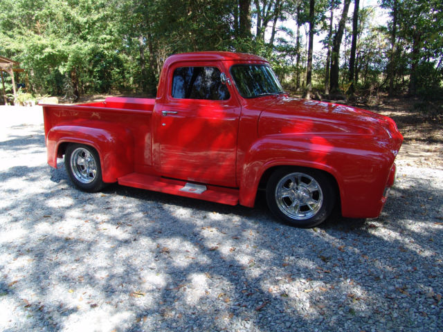 1955 RED Ford F-100 Pick Up