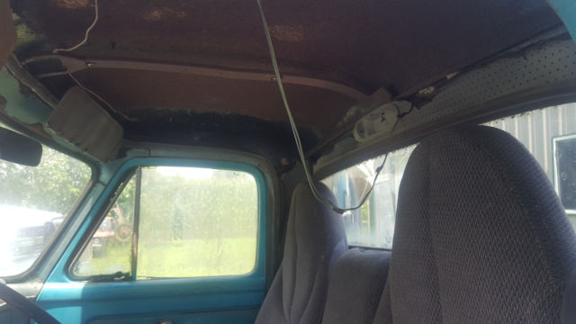 1955 Blue Ford F-350 truck