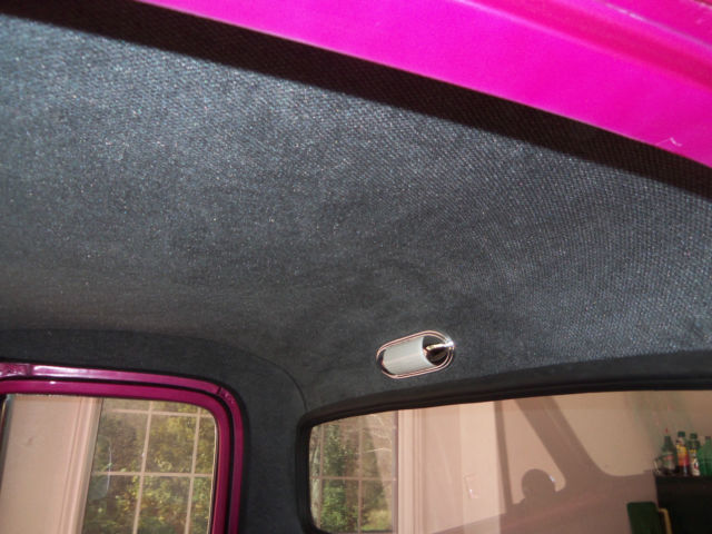 1955 Pink Pearl Ford F-100 Step-Side Bed