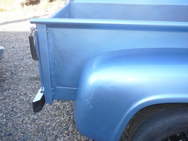 1955 Blue Ford F-100 Standard Cab Pickup