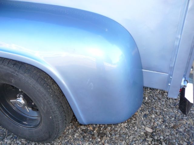 1955 Blue Ford F-100 Standard Cab Pickup