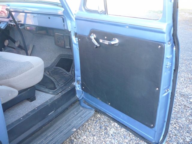 1955 Blue Ford F-100 Standard Cab Pickup