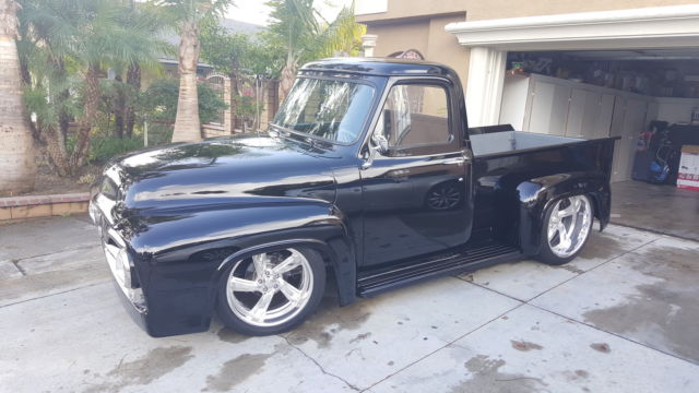 1955 Black Ford F-100