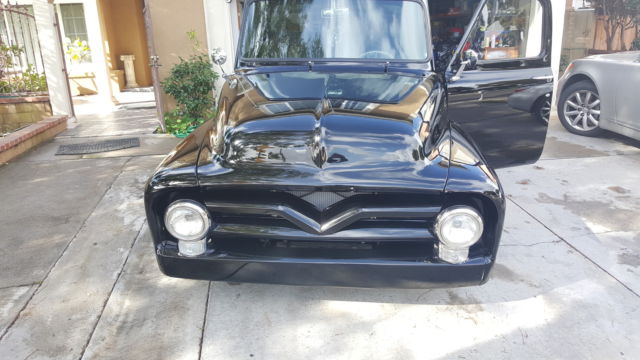 1955 Black Ford F-100