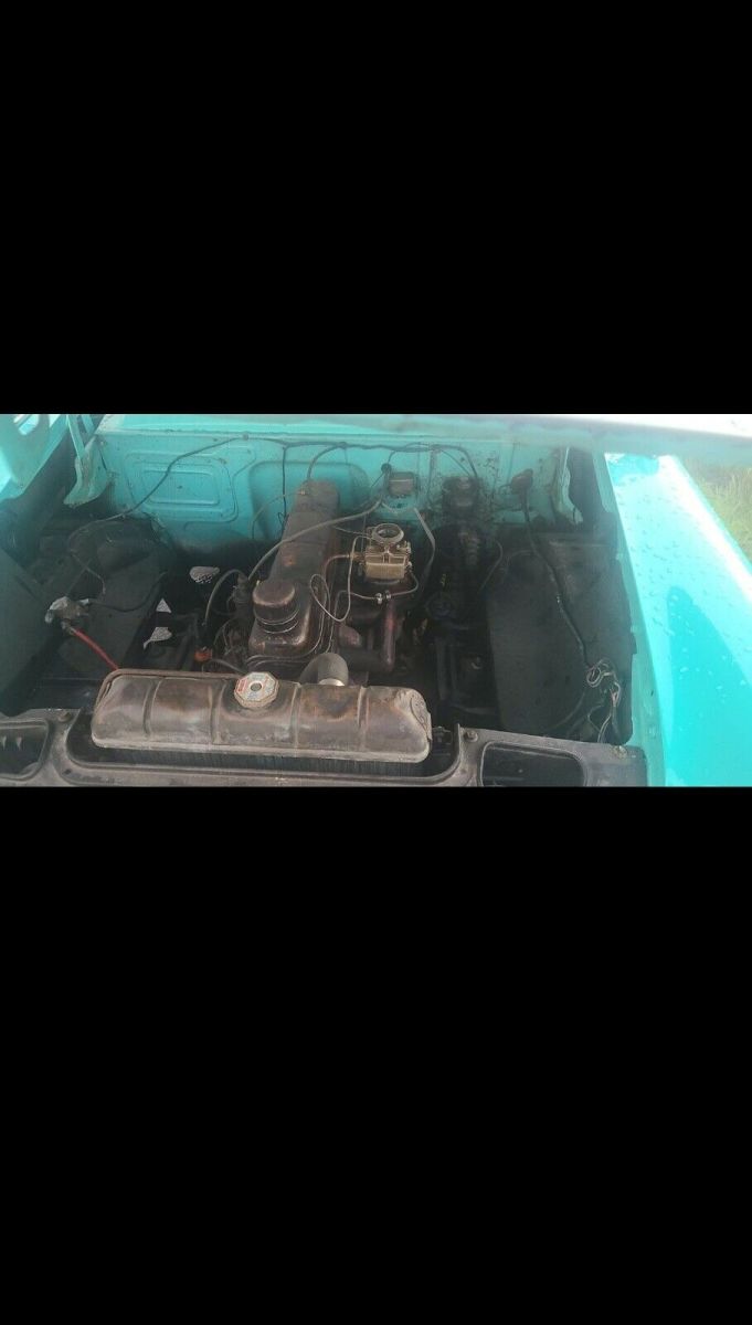 1955 Blue Ford sedan Sedan