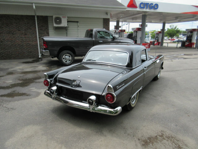 1955 Black Ford Thunderbird Convertible