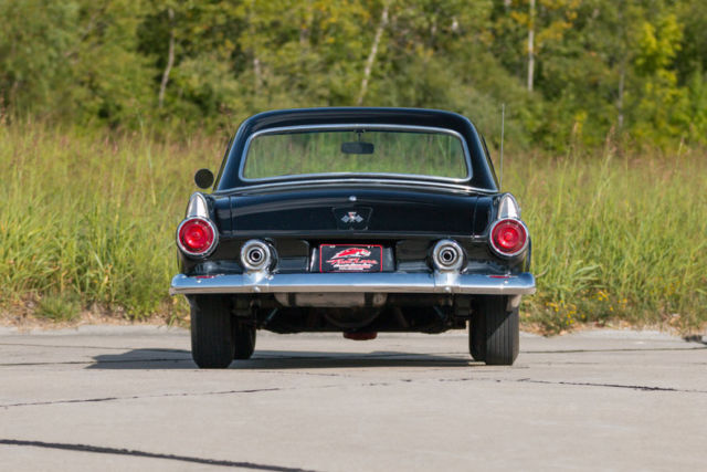 1955 Black Ford Thunderbird Convertible