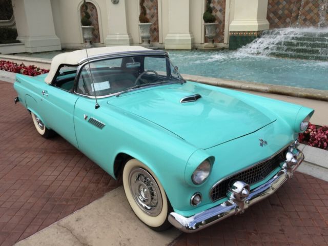 1955 LIGHT BLUE Ford Thunderbird Convertible