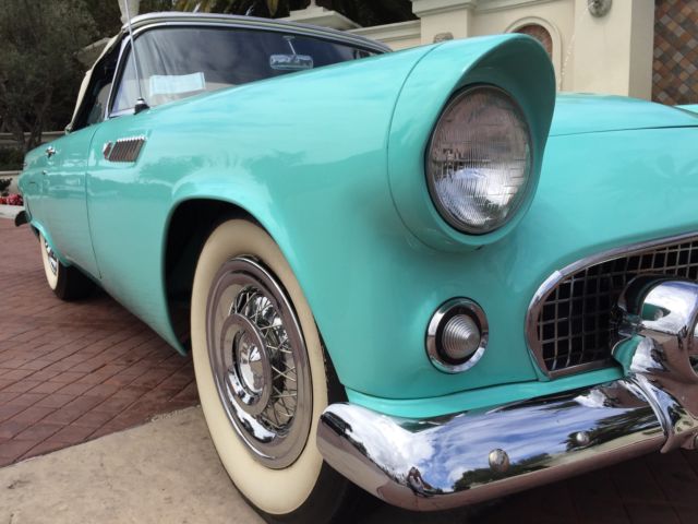 1955 LIGHT BLUE Ford Thunderbird Convertible