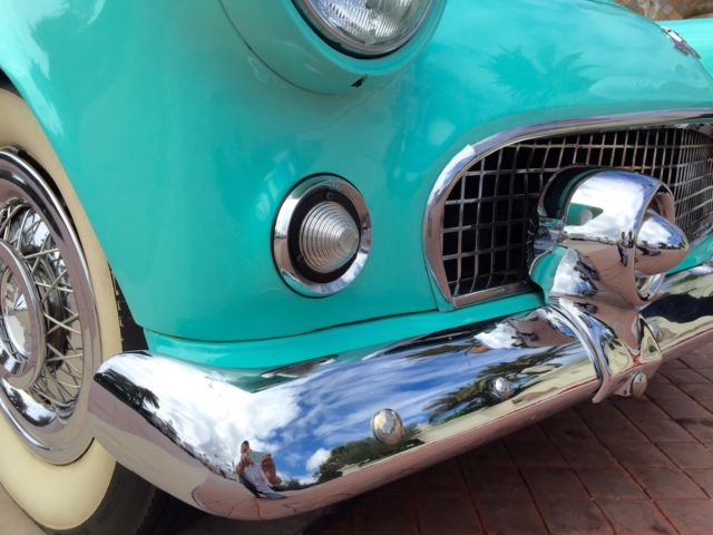 1955 LIGHT BLUE Ford Thunderbird Convertible