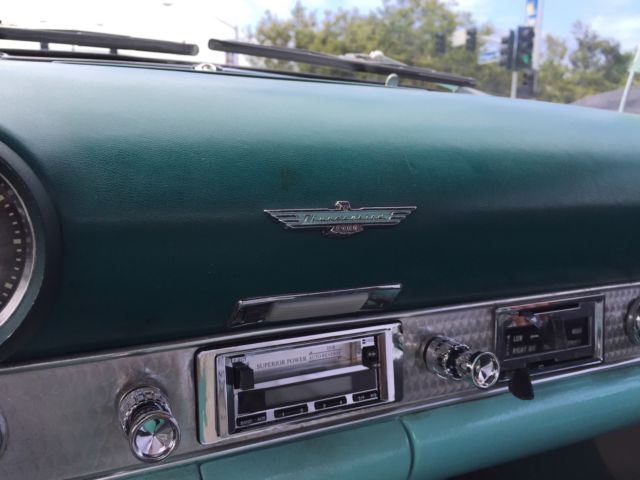 1955 LIGHT BLUE Ford Thunderbird Convertible