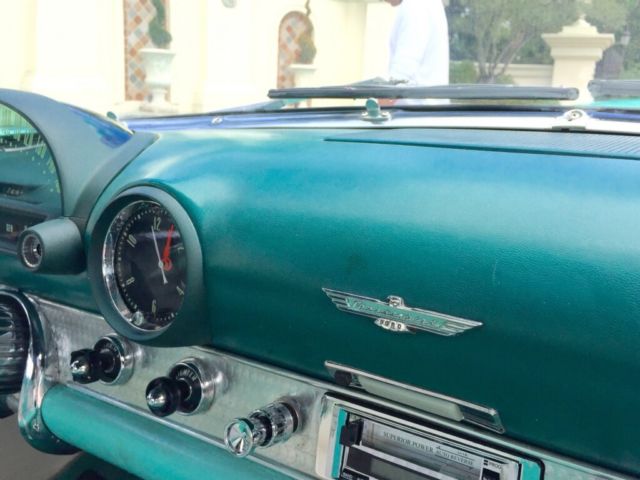1955 LIGHT BLUE Ford Thunderbird Convertible