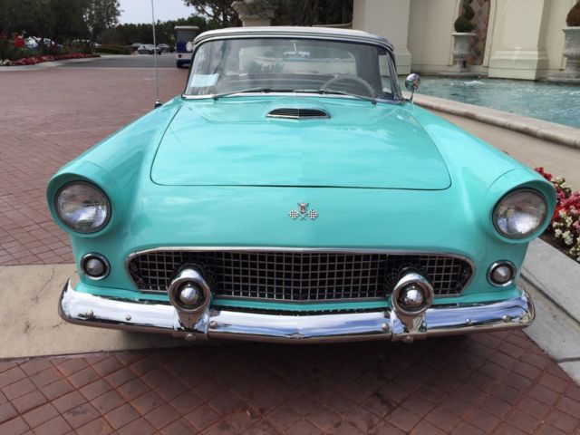 1955 LIGHT BLUE Ford Thunderbird Convertible