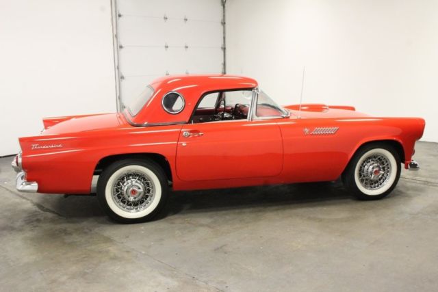 1955 Red Ford Thunderbird 2D Coupe