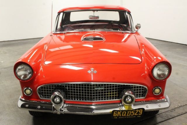1955 Red Ford Thunderbird 2D Coupe