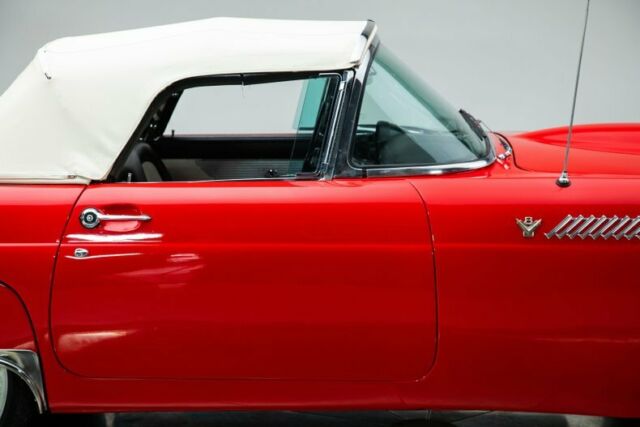 1955 Red Ford Thunderbird --
