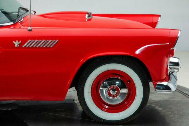 1955 Red Ford Thunderbird --