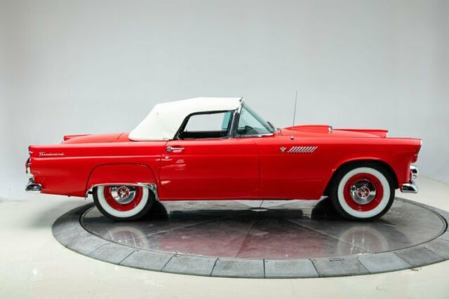 1955 Red Ford Thunderbird --