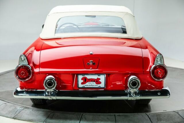 1955 Red Ford Thunderbird --