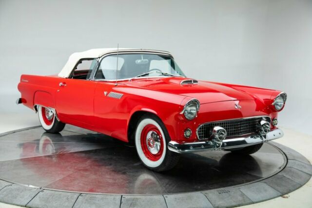 1955 Red Ford Thunderbird --