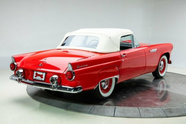 1955 Red Ford Thunderbird --