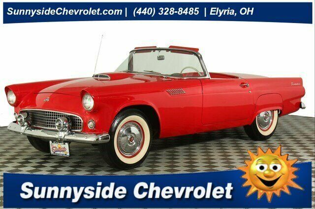 1955 Red Ford THUNDERBIRD TURBO --