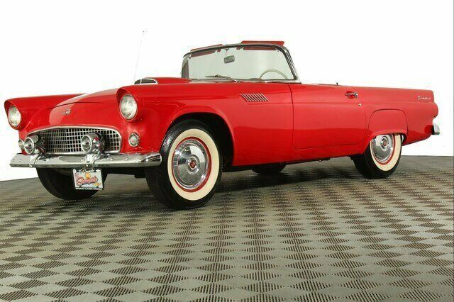 1955 Red Ford THUNDERBIRD TURBO --