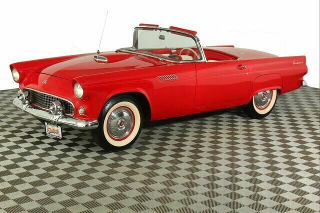 1955 Red Ford THUNDERBIRD TURBO --