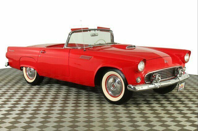 1955 Red Ford THUNDERBIRD TURBO --