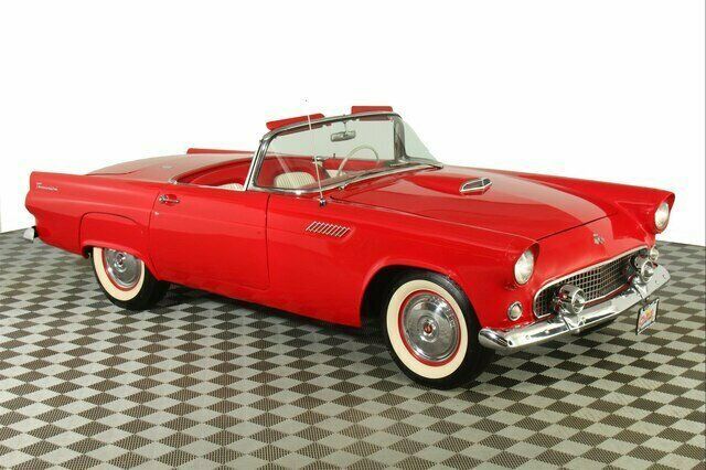 1955 Red Ford THUNDERBIRD TURBO --