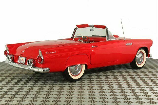 1955 Red Ford THUNDERBIRD TURBO --