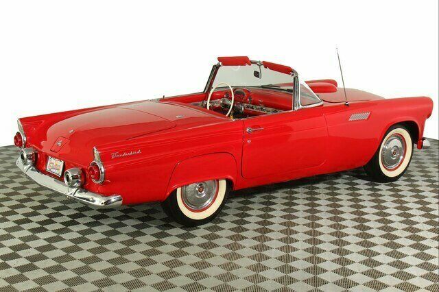 1955 Red Ford THUNDERBIRD TURBO --