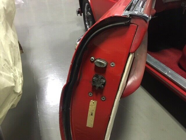 1955 RED Ford Thunderbird Convertible