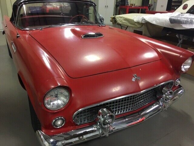 1955 RED Ford Thunderbird Convertible