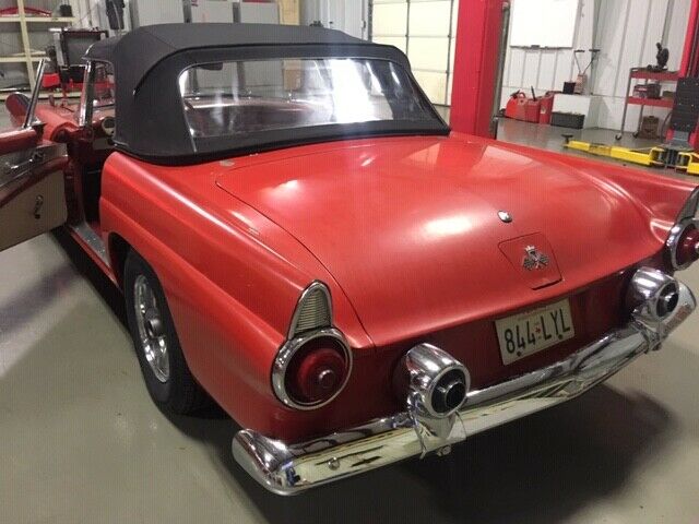 1955 RED Ford Thunderbird Convertible